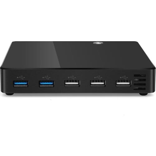 Mini PC Computer Intel Celeron 1007U Windows Linux 300Mbps WiFi 1000Mbps LAN HDMI VGA 5*USB TV Box HTPC Nettop PC