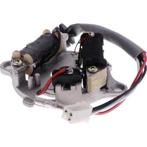 Motorcycle Magneto Stator Plate Rotor Ignition Coil For Yamaha