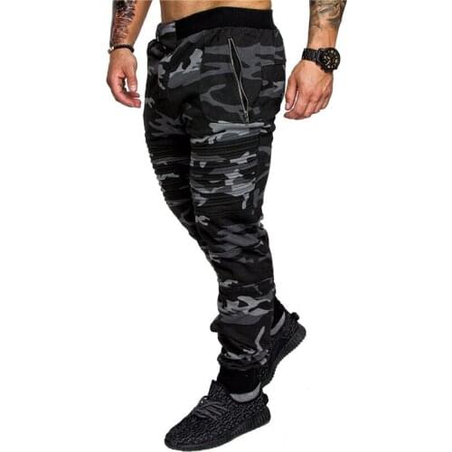 Men s Casual Pants High Waist Casual Trousers camouflage Tracksuit Bottoms for Boys Pleated Sweatpants M/L/XL/XXL/XXXL