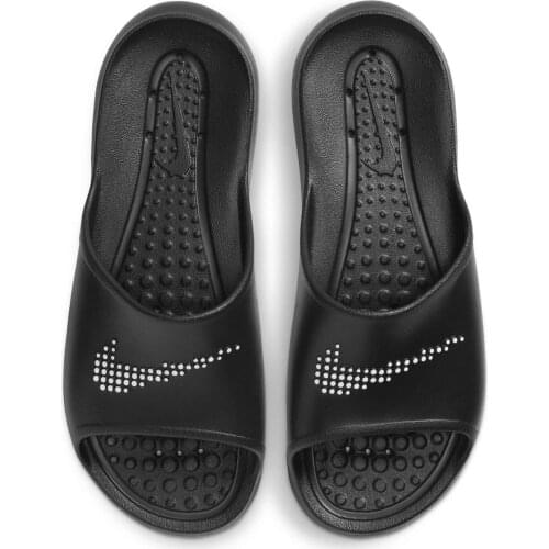 Original Nike Victori One Male Black Casual Slippers CZ5478-001
