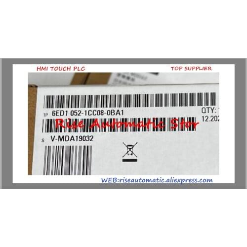 Original LOGO! Logic Module 6ED1052-1CC08-0BA0 Replace 6ED1052-1CC01-0BA8 24CE PLC Module 8DI (4AI)/4DO 6ED10521CC010BA8 New