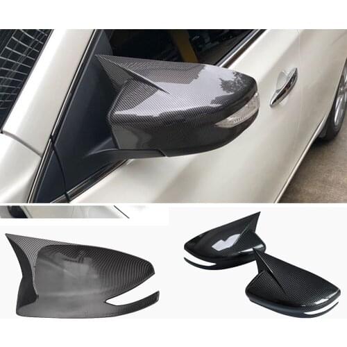 Car styling Exterior Rearview Mirror Cover Trim For Nissan Sentra Maxima 2016-2019 Original cover with turn signal model
