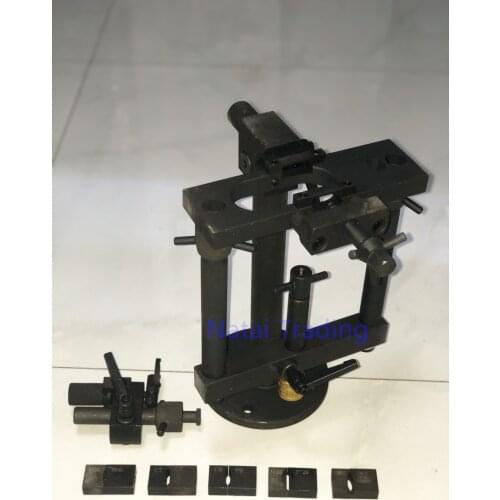 For CAT Cummins and Volvo common rail injector EUI dismantling stand, diesel injector disassemble fixture frame repair tool