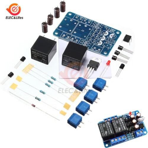 Speaker Protection Board Component Audio Amplifier DIY Kit Boot Delay DC Protect Module for Stereo Amplifier Double