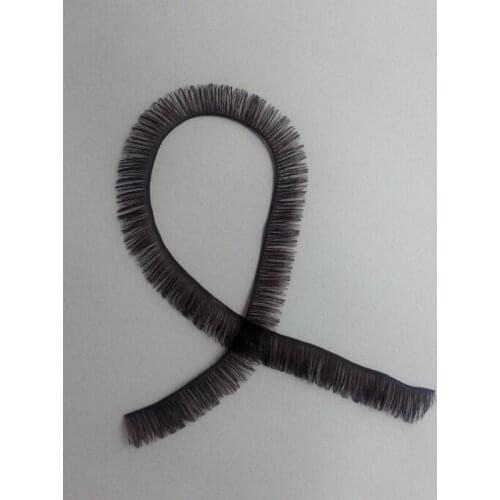 1000PCS/LOT Wholesale Dolls Accessories 1CM Black/Brown Reborn Doll Eye lashes DIY BJD Eyelashes For Doll