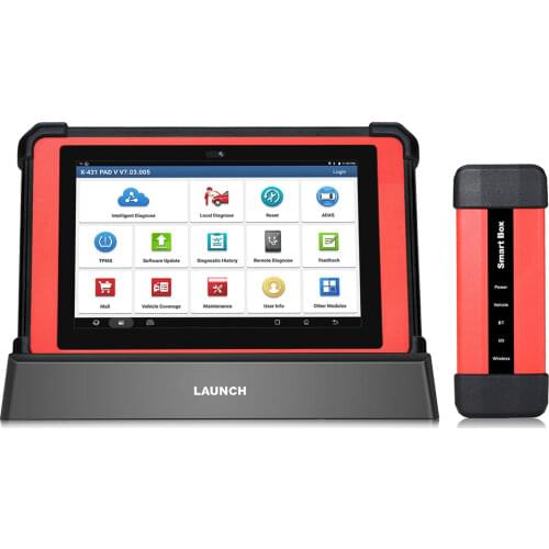 Launch X431 PAD V Automotive Diagnostic Tool with SmartBox 3.0 Support Online Coding/Programming No IP Limit
