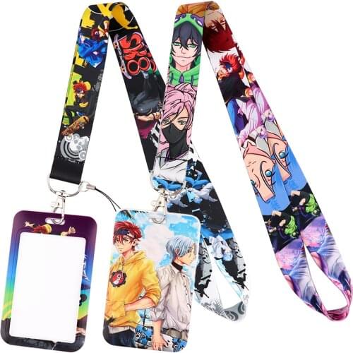 DZ2255 Japanese Anime SK8 the Infinity Neck Strap Lanyards Keychain Badge Holder ID Card Pass Hang Rope Lanyard Keys Accessories