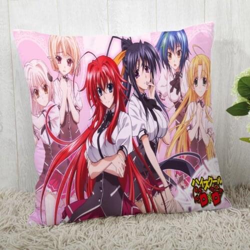 High School DxD Pillow Cover Customize Pillow Case Modern Home Decorative Pillowcase For Living Room 45X45cm A19.12.13