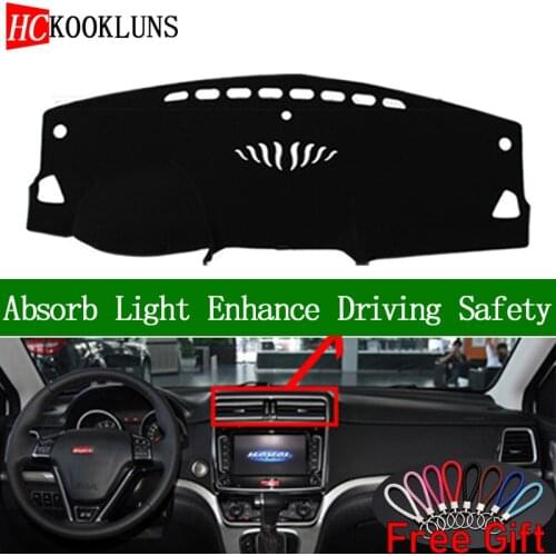 For HAVAL H6 sport 2013 2014 2015 2016 Dashboard Cover Sun Shade Non-slip Dash Mat Pad Carpet Car Stickers Interior Accessories