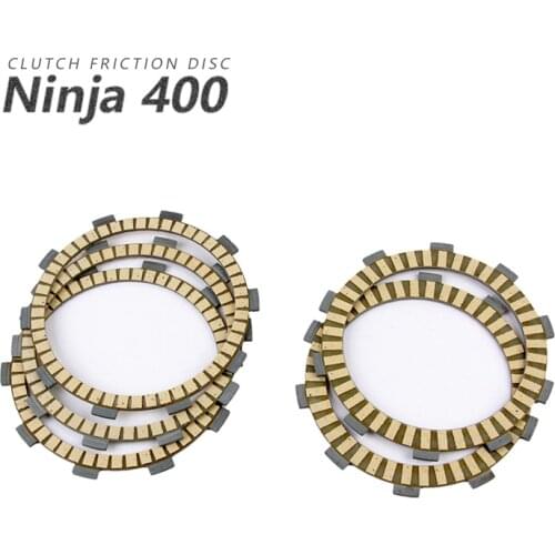 For Kawasaki Ninja400 Ninja 400 EX400 2018 2019 2020 Motorcycle Accessories Engine Parts Clutch Friction Disc Plate Kit