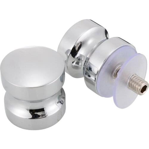 Aluminum Alloy Door Handle Single Groove Handle Door Hardware Locks Glass Door Bathroom Shower Handle With Knob