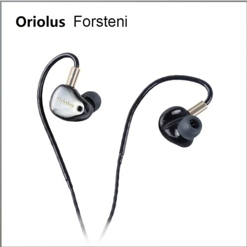 Oriolus Forsteni 1DD+2BA Hybrid technology Extra Bass Hifi Audio In-ear Earphones With 2Pin/0.78mm Detachable Cable