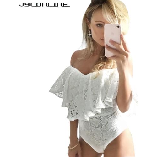Женские боди с открытыми плечами Jyconline China At AliExpress