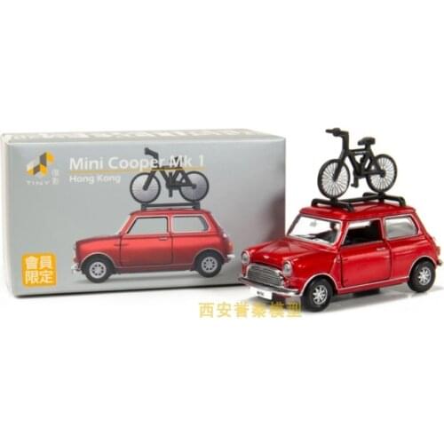Tiny 1/50 Tiny Mini Cooper Vehicles Collection Metal Die-cast Simulation Model Cars Toys