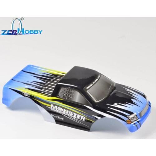 RC CAR MONSTER TRUCK BODY SHELL FOR HSP 1/10 SCALE ELECTRIC 94111 94111PRO 94111TOP