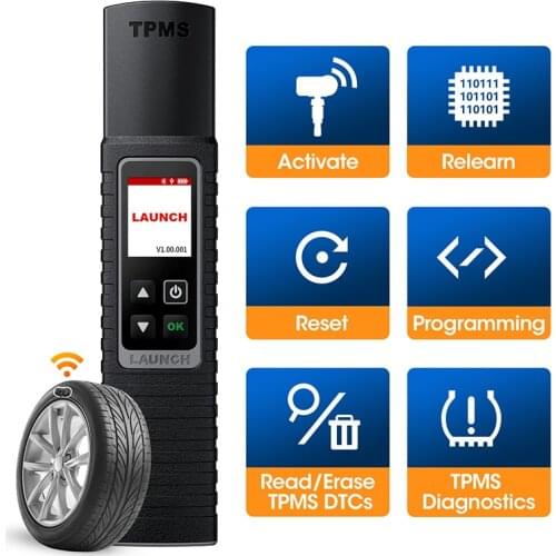 LAUNCH X431 TSGUN TPMS Car Tire Pressure Inspection Tool Sensor Activator Programing TPMS Programming for X431 V / V+/PROS/PADV
