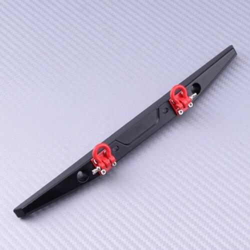 LETAOSk Metal Rear Bumper Accessories Fit for TRAXXAS TRX-4 TRX4 SCX10 SCX10-ll 1/10 RC Car Crawler