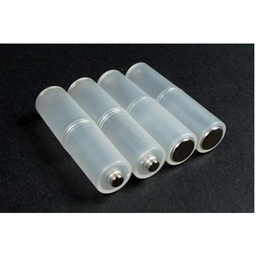 MasterFire 30pcs/lot AAA to AA Size Cell Battery box Converter Adapter Batteries Holder Plastic Case Cover Switcher