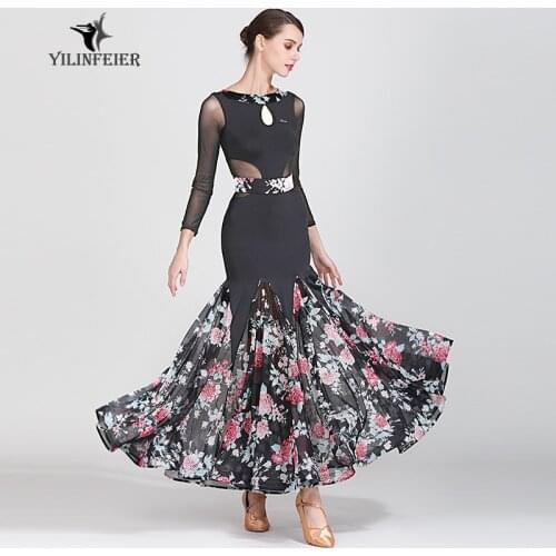 New ballroom dance competition dress dance ballroom waltz dresses standard dance dress women ballroom dress 1873