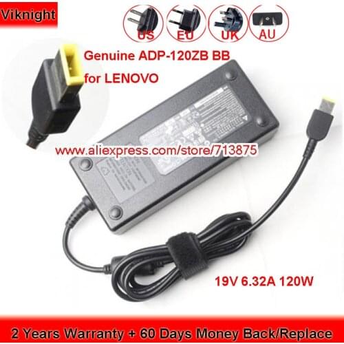 Genuine 120W 19V 6.32A ADP-120ZB BB Laptop Adapter for LENOVO C355 C360 C365 C560 ALL IN ONE
