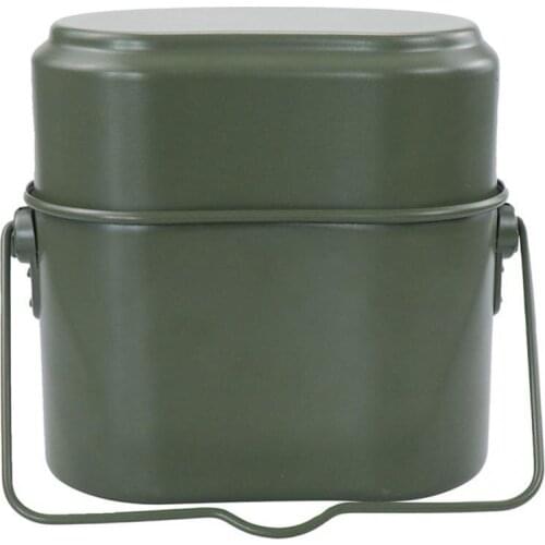 Thermal Insulation Tableware Aluminum Lunch Box Container for Barbecue