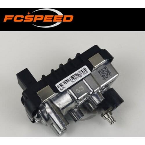 Turbo electronic actuator G-26 752406 6NW009206 for BMW 320D X3 xDrive20d N47 TU20L 2013 GTB1752VK 814501