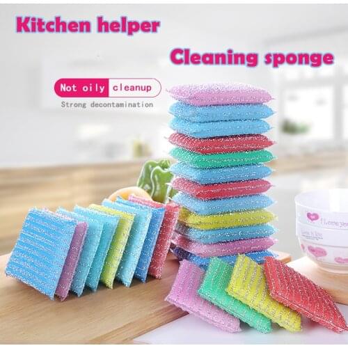 1 Pack Scrub Wash Clean Block Wipe Pot No Oil Dishcloth Water Uptake Kitchen cloths brushes melamine magic sponge eponge magique