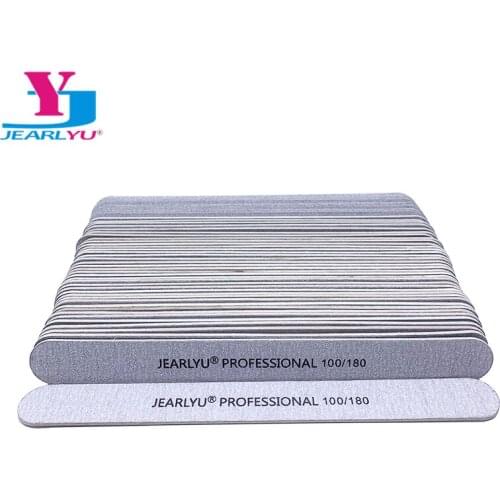 100Pcs/lot Nail Polish File 100/180 Manicure Buffing Maquiagem Profissional Completa UV Gel High Quality Tips Nail Polish Pilnik