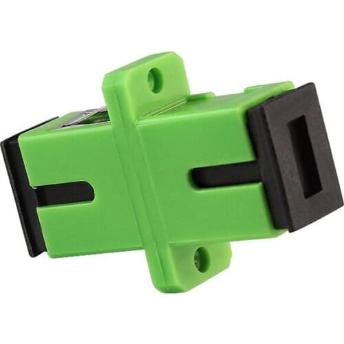 50pcs Fiber Optic Adapter SC APC Singlemode Simplex SM Adaptor Coupler SC/APC