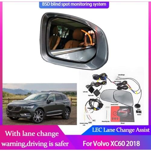 Car BSM BSD BSA Blind Spot Detection System Warning Safety Driving Alert Mirror Detection Sensor For Volvo XC60 2018