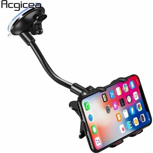 Car Phone Holder Mount Windshield Universal dashboard Cell Phone Holder Stand For Xiaomi Redmi Note 7 Pro iPhone X XS Max XR 8 6