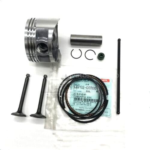Free Shipping LEP02-00700 Engine Piston Kit for Kubota Walking Transplanter Parts SPW48C 68C Engine Piston Ring Kit