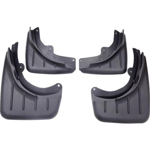 4pcs Premium Auto Front&Rear Heavy Duty Molded Flares Splash Mud Flaps Guards Fenders For Porsche Cayenne 2008-2010