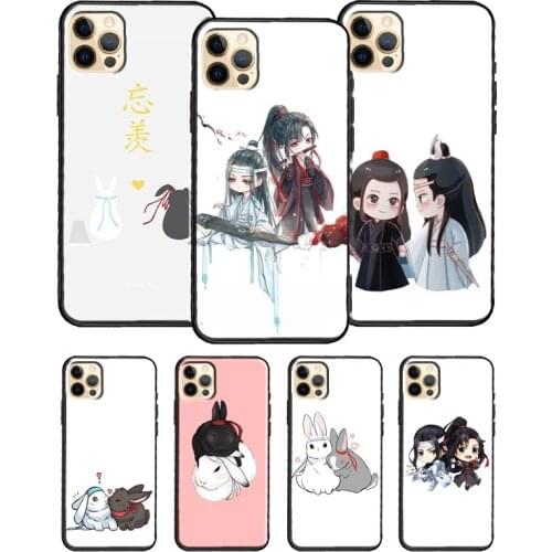 Mo Dao Zu Shi Cartoon For iPhone 12 Pro Max Mini 7 8 Plus Phone Case For iPhone 11 Pro Max XS XR X SE 2020 Cover