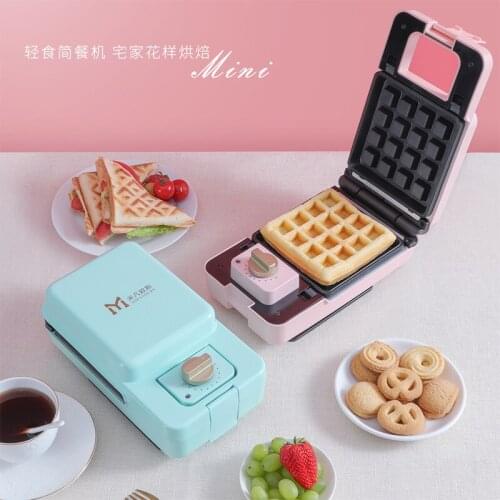 Electric Waffles Maker Iron Sandwich Maker Machine Bubble Egg Cake Oven Breakfast Waffle Machine 220V