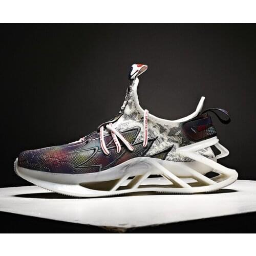 Hot sale Men Running Shoes New Designer Sole Reflective Sports Shoes Cushioning Walking Jogging Training Shoes zapatos de hombre