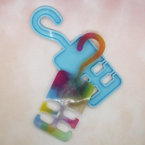 New product car hook mold silicone bracket hook silicone mold DIY silicone mold hanger household storage collection tool