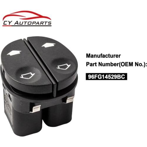 YAOPEI New Power Window Switch 96FG14529BC For Ford Fiesta Fusion MK4 MK5 MK6 KA Puma Tourneo Connect Street KA 1996-2008