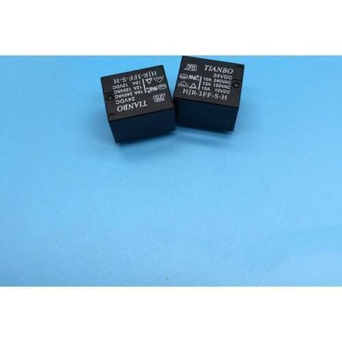 Original HJR-3FF-S-H-24VDC 10A 240VAC relays