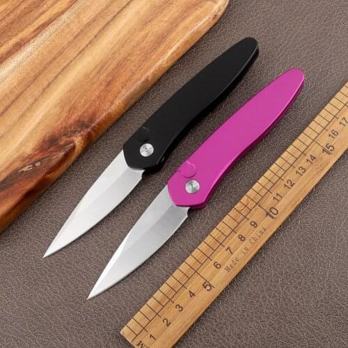 Portable Mark S35VN Blade Aluminum Handle Hunting Camp Pocket Outdoor Survival Kitchen Fruit EDC Tool Tactical Folding Knife