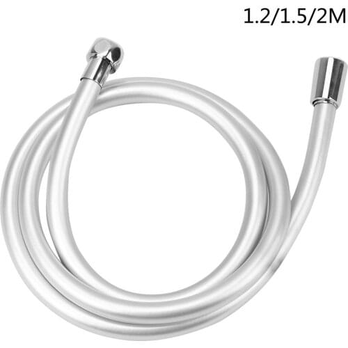 1.2/1.5/2m High Pressure PVC Handheld Shower Hose GI/2 Universal Interface Flexible Anti Winding Bathroom Accessories Pipe