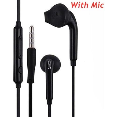 Stereo Bass In-ear Mobile Wired Headphones 3.5mm Sport Earbuds With Mic Phone Earphone Wire Headset Gamer Music For Samsung