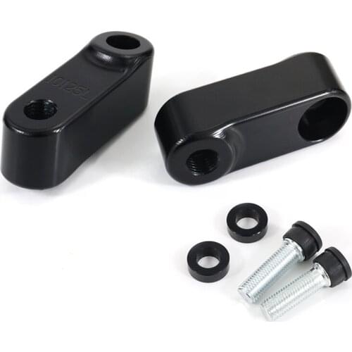 M10*1.25 Mirror Riser Mirror Extender Extension Adapter Fit for Aprilia Dorsoduro Tuono 1000 R BMW G 650 GS Ducati M 600 Monster