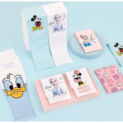 Disney Frozen Children Ice Sleeves Mickey Summer Sun Protection Ice Sleeves Minnie Ultra Thin Protective Sleeves Ice Sleeves