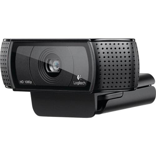 Logitech C920 Pro Webcam HD Smart 1080p web cam Widescreen Skype Video Call Laptop Usb Camera 15MP Web Camera