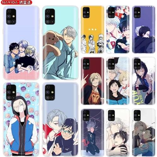 YURI on ICE For Case Samsung A51 A10 A10S A11 A20 A20S A20E A30 A30S A40 A40S A50 A60 A70 A70S A80 A90 A21 A31