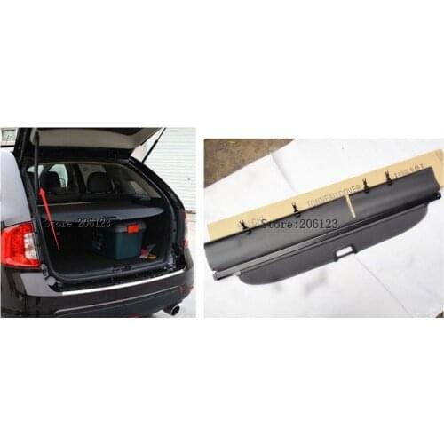 Trunk Security Shade Hatch Black Cargo Cover Shade Shieldfor Ford Edge 2011 2012 2013