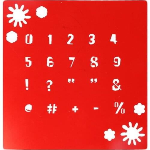 1Pc 20x20cm Creative Pattern Cake Stencils Photo Album Template Wall Paiting Stencils Decorating Mold for Wedding Party