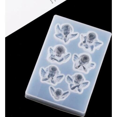 1 x High Quality Little Angel Silicone Resin Mold DIY Clay UV Epoxy Jewelry Making Decor Craft