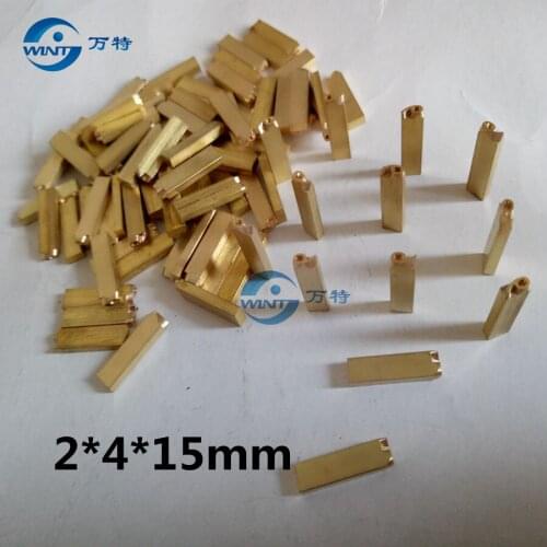 2*4*15,Hot stamping letters A-Z and 0-9 etc ribbon printing alphabet font for expiration coding machine date code printer